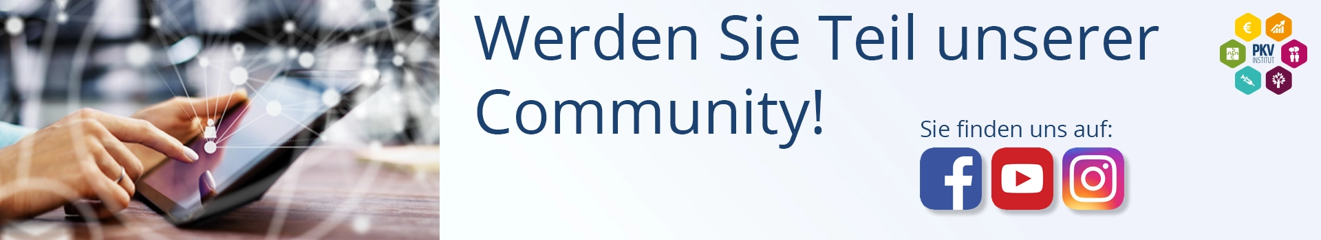 Werden Sie Teil unserer Community