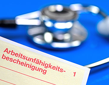 Arbeitsunfähigkeitsbescheinigung