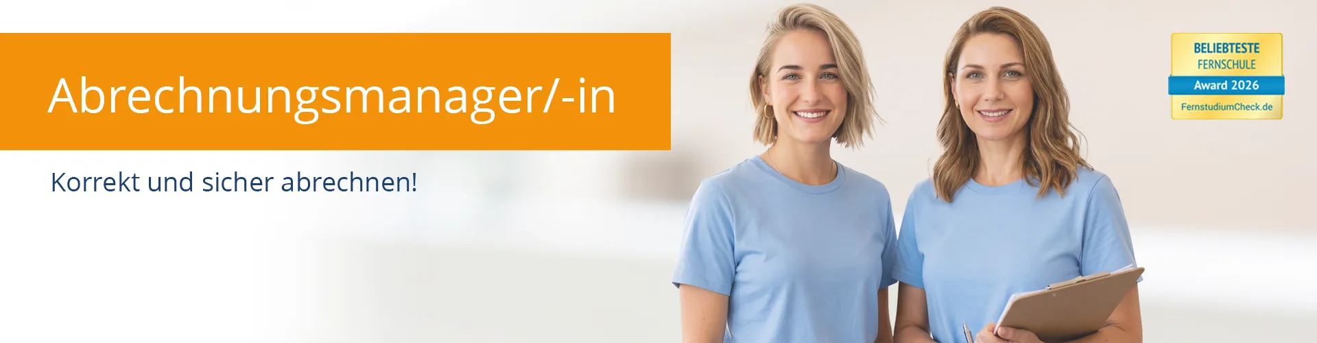 Abrechnungsmanager/-in Abrechnungsmanager/-in