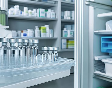 Impfungen im Kühlschrank