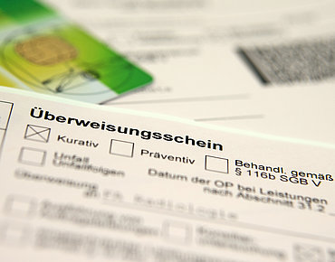 Überweisung