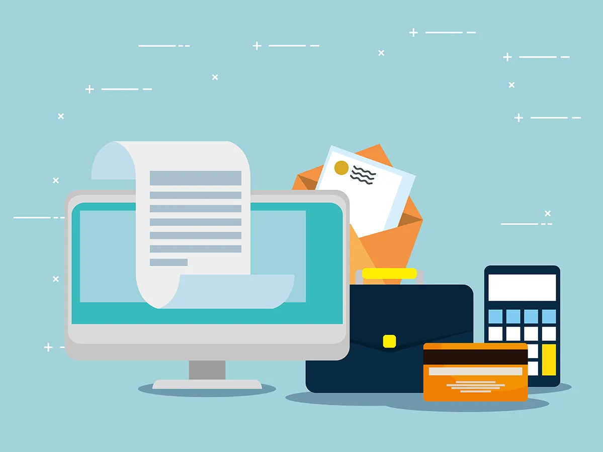 © studiogstock / Freepik Abrechnung Flatdesign