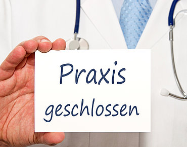 Praxis geschlossen