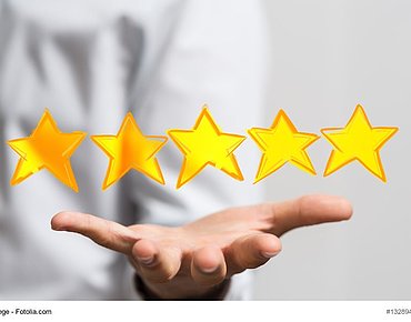 5 Sterne Bewertung