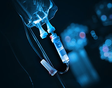 Elektrolytlösungen im Krankenhaus