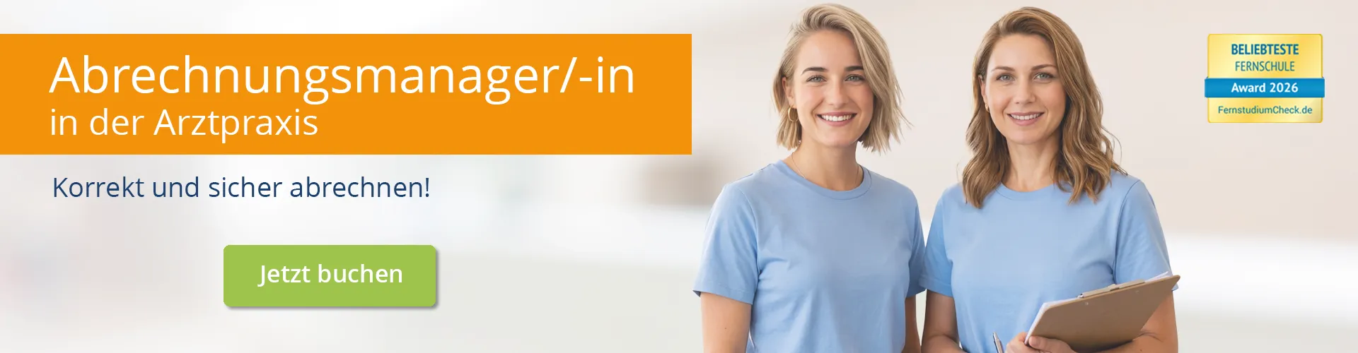 Abrechnungsmanager/-in in der Arztpraxis Abrechnungsmanager/-in in der Arztpraxis