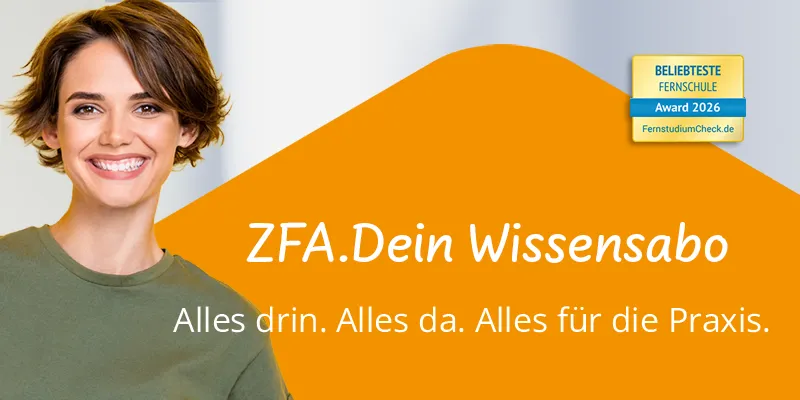 Header ZFA. Dein Wissensabo
