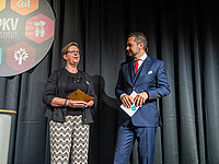 Iris Schluckebier und Ralf Schmitt