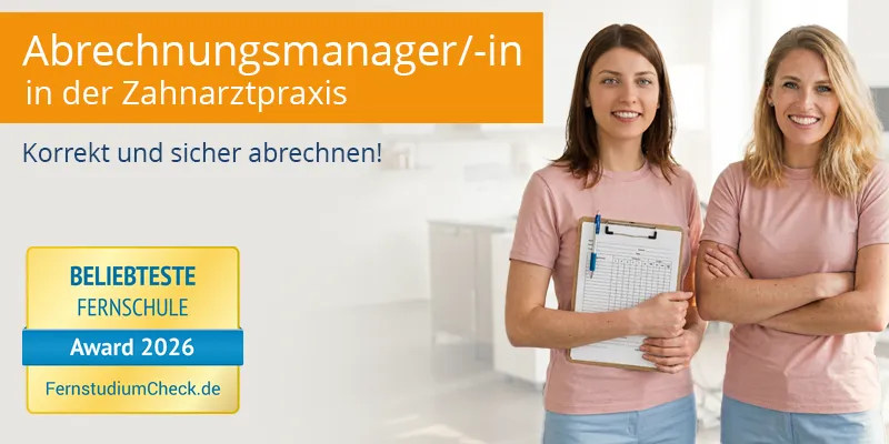 Abrechnungsmanager/-in in der Zahnarztpraxis