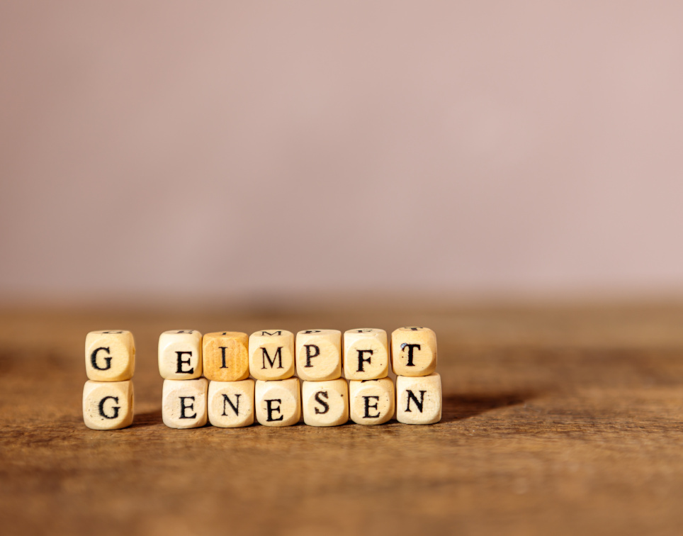 Geimpft und Genesen