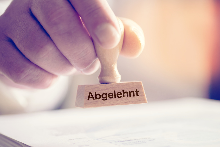 Abgelehnt 