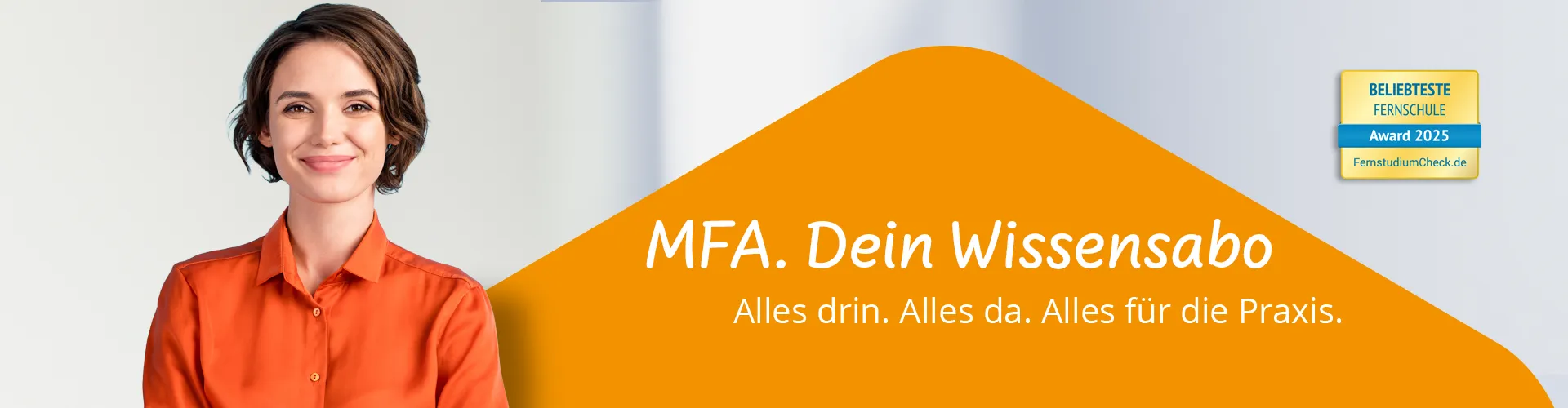 Header MFA. Dein Wissensabo