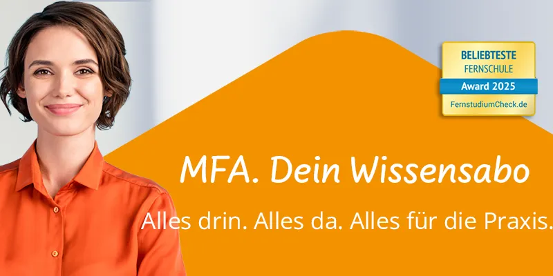 Header mobil - MFA. Dein Wissensabo