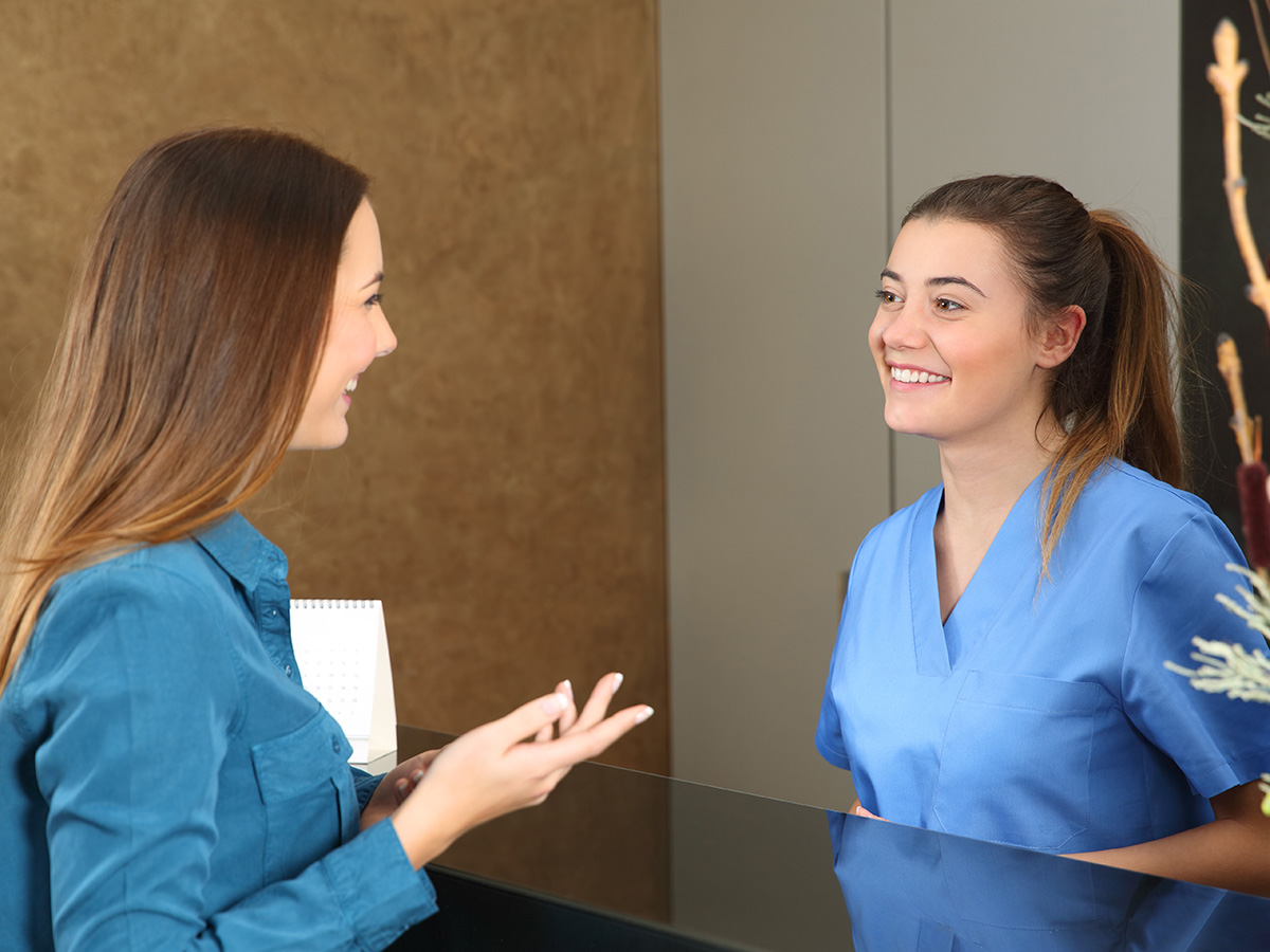 Patientin und MFA