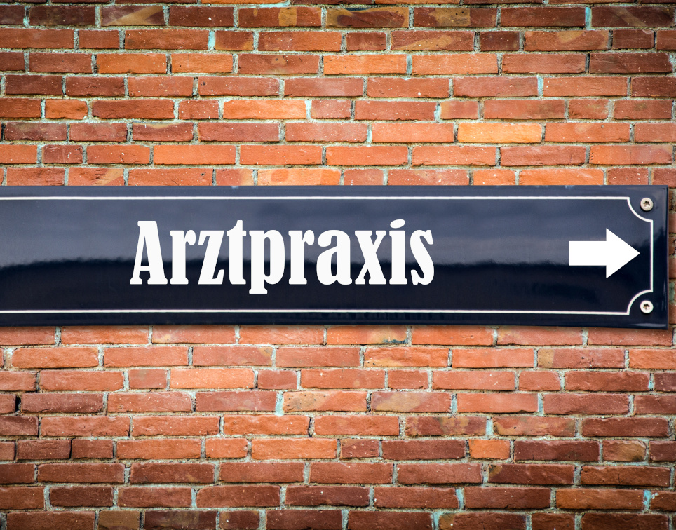 Arztpraxisschild