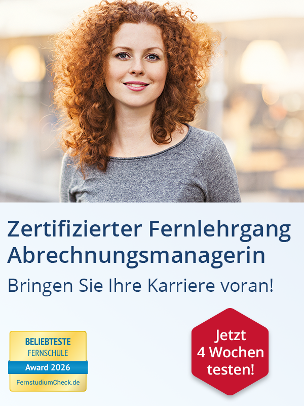 Fernlehrgang Abrechnungsmanager/-in