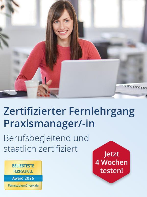 Fernlehrgang Praxismanager/-in Fernlehrgang Praxismanager/-in