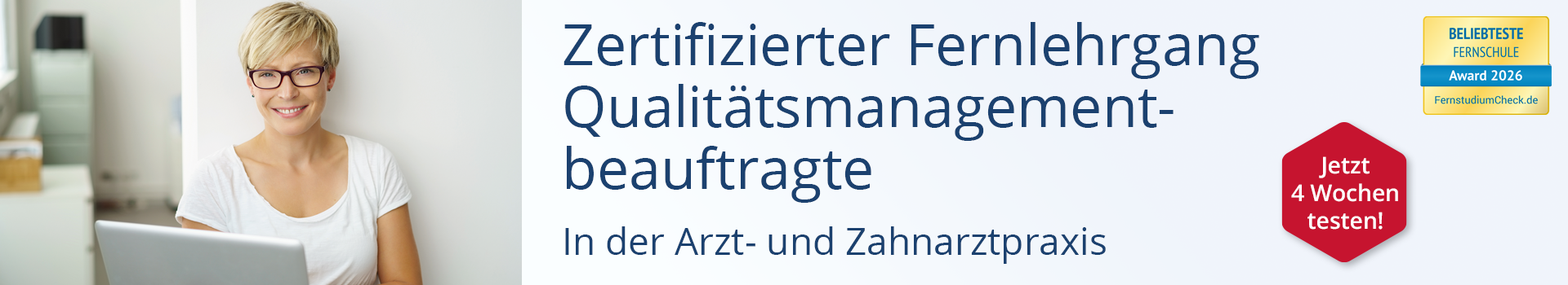 Fernlehrgang Qualitätsmanagement Fernlehrgang Qualitätsmanagement