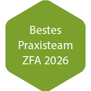 Bestes Praxisteam ZFA 2026 Bestes Praxisteam ZFA 2026