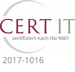 Certit Logo zertifiziert nach ISO