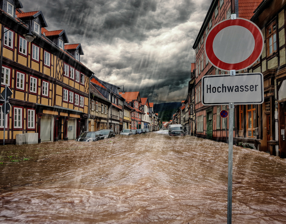 Hochwasser Gefahr