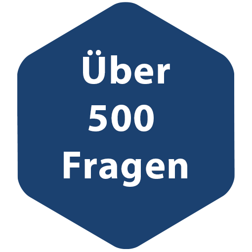 Über 500 Fragen Icon